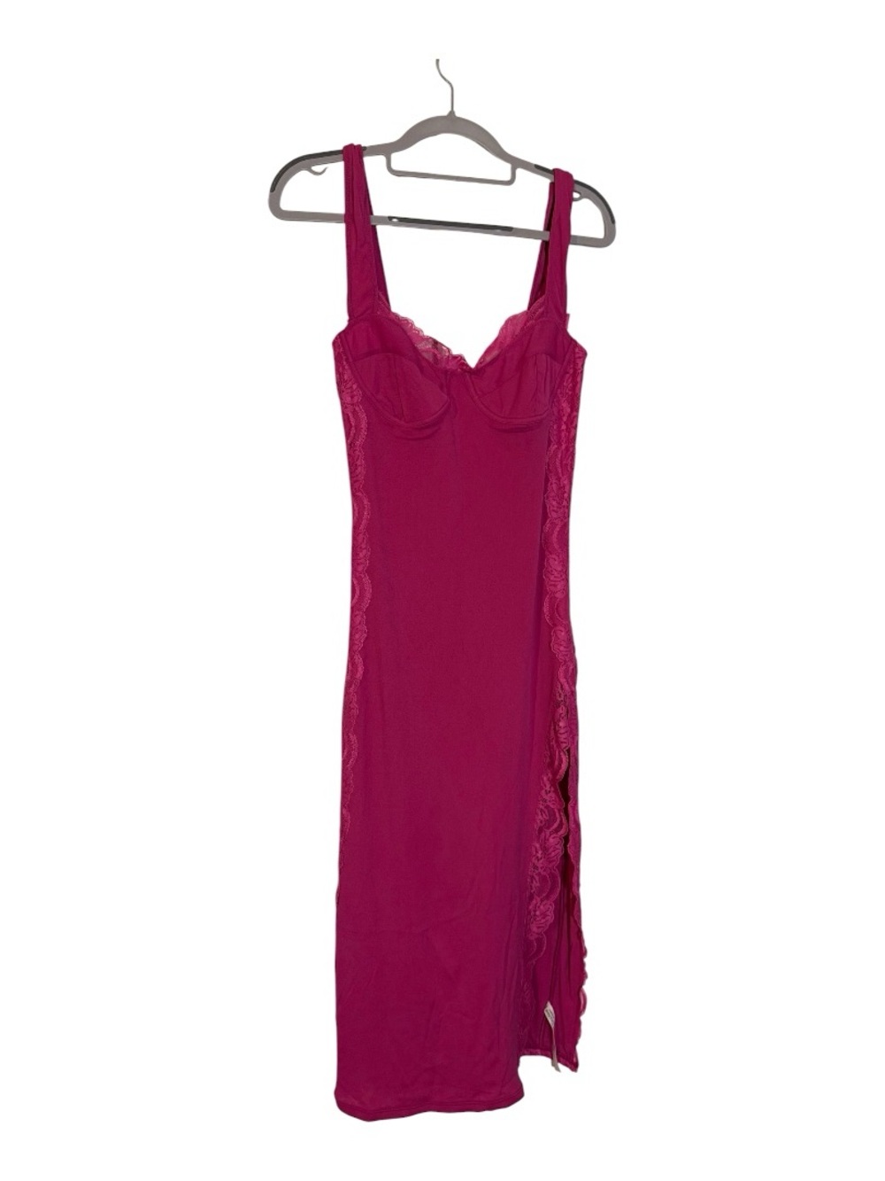 Free People Not Your Baby Midi Slip Dress M - Picture 2 of 3
